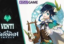Genshin Impact Venti – Chàng trai gió cách build, kỹ năng, cung mệnh