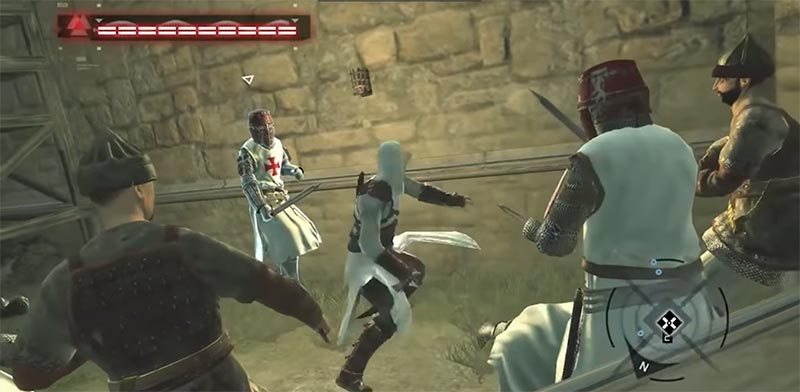Altaïr đã bị Templar phục kích khi tiếp cận Robert - Assassin's Creed 1 cốt truyện trò chơi