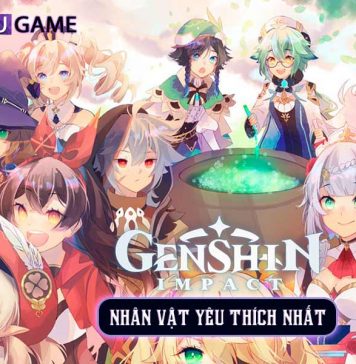 Genshin Impact – Top 6 nhân vật được yêu thích nhất trong tựa game siêu phẩm này