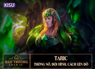 Taric DTCL: Đội Hình, Cách Lên Đồ Taric DTCL Mùa 5