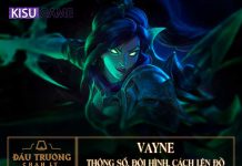 Vayne DTCL: Đội Hình, Cách Lên Đồ Vayne DTCL Mùa 5
