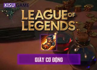 Liên Minh Huyền Thoại – Trang bị: Giày Cơ Động LMHT LOL