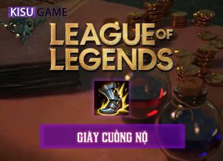 Liên Minh Huyền Thoại – Trang bị: Giày Cuồng Nộ LMHT LOL