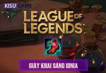 Liên Minh Huyền Thoại – Trang bị: Giày Khai Sáng Ionia LMHT LOL