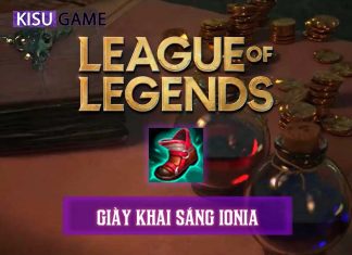 Liên Minh Huyền Thoại – Trang bị: Giày Khai Sáng Ionia LMHT LOL