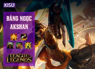 Bảng ngọc Akshan: Cách chơi và cách lên đồ Akshan mạnh nhất LOL