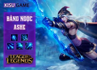Bảng ngọc Ashe: Cách chơi và cách lên đồ Ashe mạnh nhất LOL