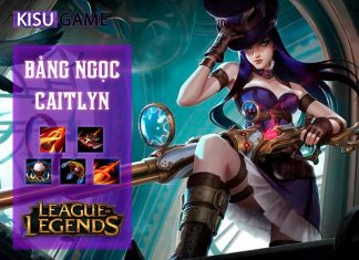 Bảng ngọc Caitlyn: Cách chơi và cách lên đồ Caitlyn mạnh nhất LOL