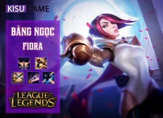 Bảng ngọc Fiora: Cách chơi và cách lên đồ Fiora mạnh nhất LOL