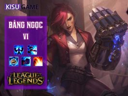 Bảng ngọc Vi: Cách chơi và cách lên đồ Vi mạnh nhất LOL