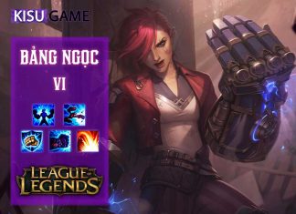 Bảng ngọc Vi: Cách chơi và cách lên đồ Vi mạnh nhất LOL