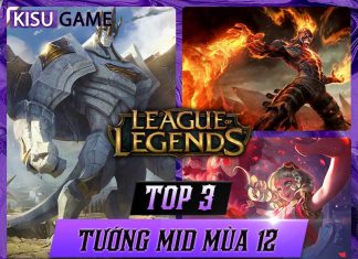 Top 3 tướng đi mid Liên Minh Huyền Thoại mùa 12