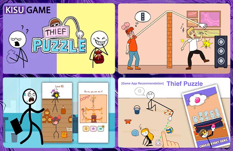Thief Puzzle cái tên không thể thiếu trong mọi top game giải đố hay nhất