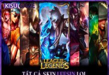 Tất cả skin Lee Sin trong Liên Minh Huyền Thoại, giá skin, độ hiếm