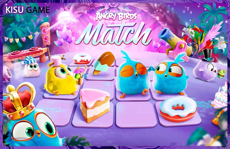 Match-3 game online mobile - Angry Birds Match 3