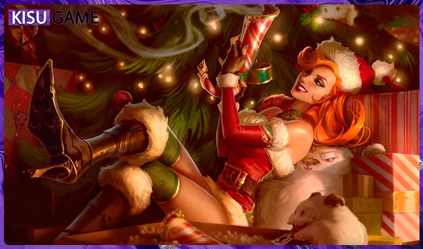 Skin Miss Fortune Kẹo Ngọt - Candy Cane Miss Fortune Skin