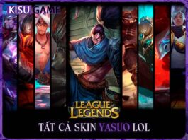 Tất cả skin Yasuo trong Liên Minh Huyền Thoại, giá skin, độ hiếm Tất cả skin Yasuo LOL