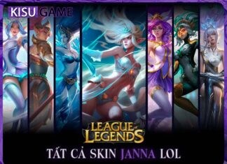 Tất cả skin Janna trong Liên Minh Huyền Thoại, giá skin, độ hiếm Tất cả skin Janna LOL
