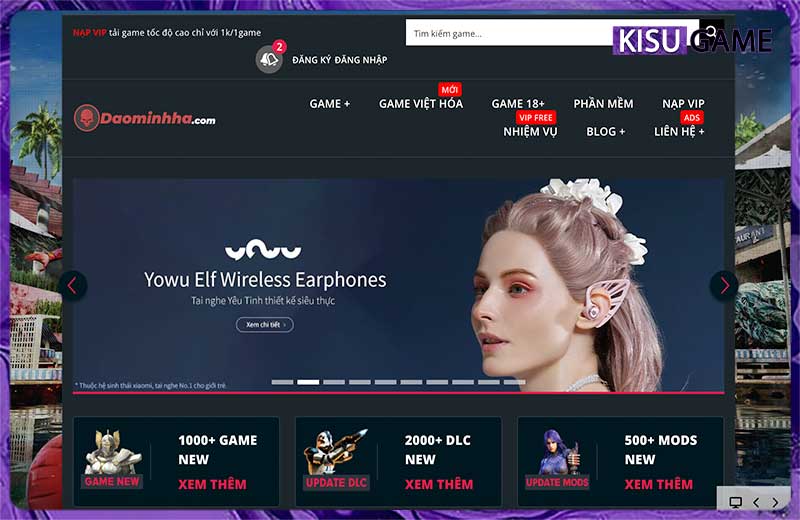 Website game lậu DaoMinhHa