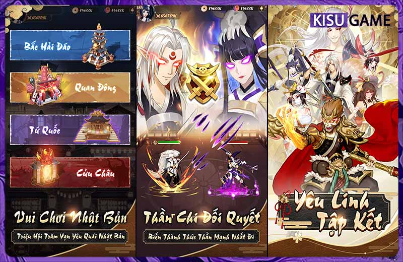 Gameplay Yêu Linh Tập Hợp