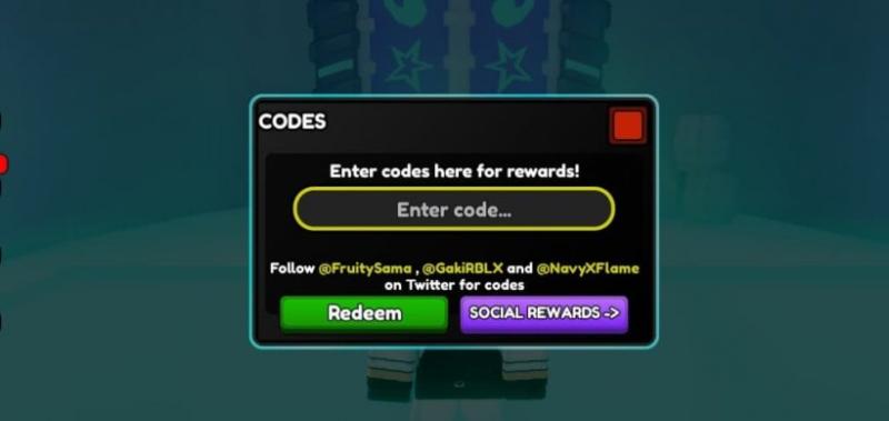 code redeem option