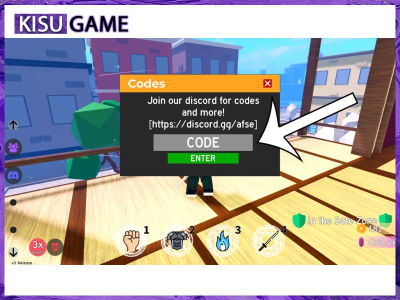 Dán code Anime Fighting Simulator Endless và nhận thưởng