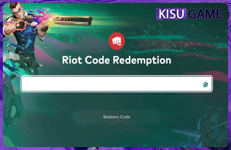 Nhập code Valorant chính xác và nhấn Submit để nhận thưởng