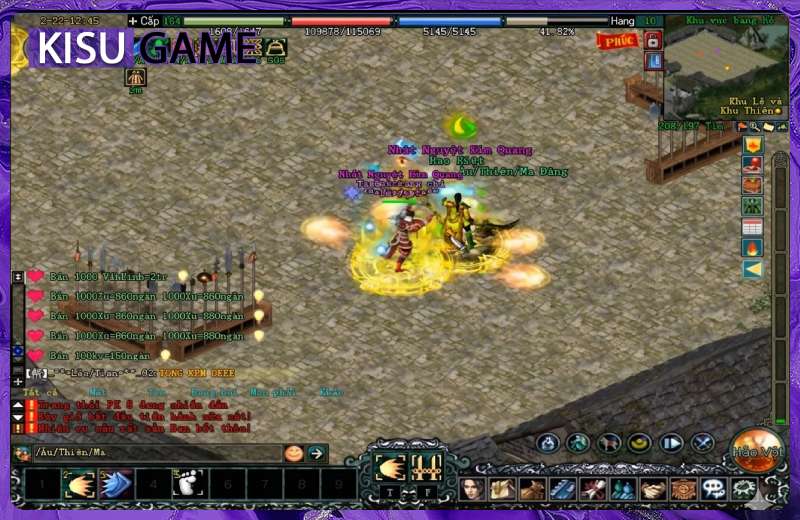 Gameplay Võ Lâm Truyền Kỳ 1 huyền thoại