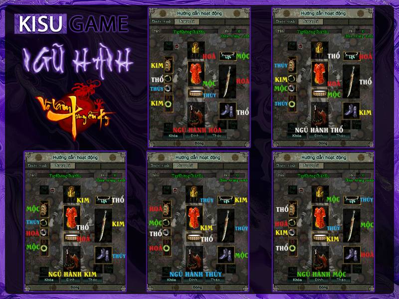 Hệ thống Ngũ Hành trong Võ Lâm Truyền Kỳ 1